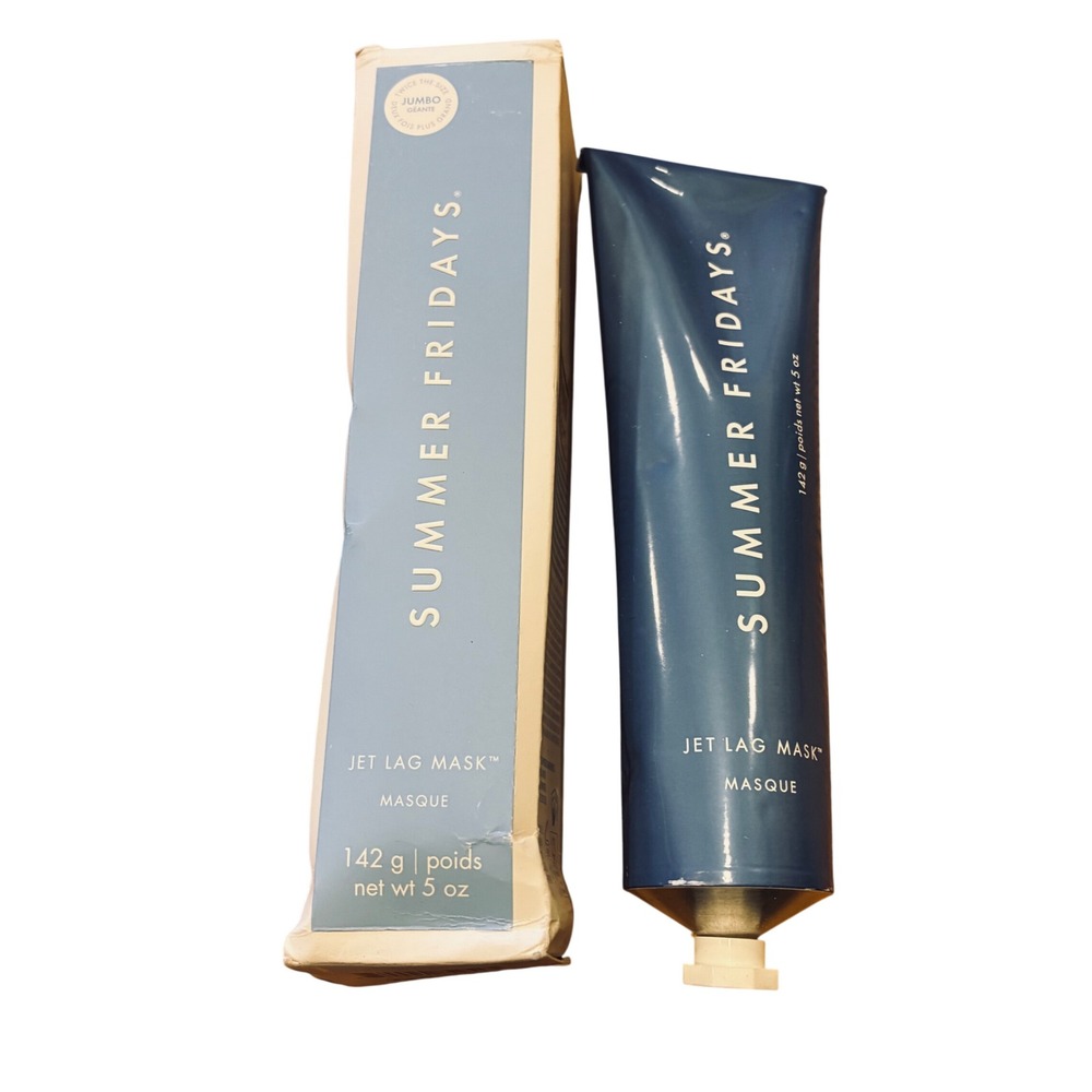 Summer Fridays Jumbo Jet Lag Mask 5 oz 142g Hydrating Cream Mask + Moisturizer